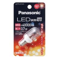 パナソニック LED装飾電球 T形タイプ 電球色 LDT1LE12C 4902704778833 1個×10点セット（直送品）