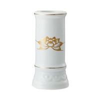 日本香堂 線香立て ミニ 陶器（白磁） 4904872181149 1個×12点セット（直送品）