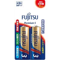 FDK FUJITSU アルカリ乾電池プレミアムS単3-2個 LR6PS2B 4976680272555 49G×10点セット（直送品）