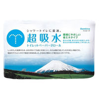 林製紙 (1140)バンビーナ超吸水2ロールトイレットペーパー 420190 1セット（60パック）