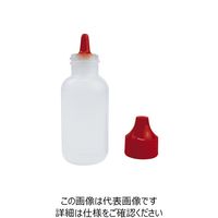 ナリカ プチボトル30mL セット(ケース無) 6本組 キャップ・赤 本体・透明 S75-1145-21 1セット(6セット)（直送品）