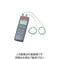 デジタル温度計(4点式) FUSOー304N 測定範囲ー40~+250°C(付属センサ使用時) 分解能0.1°C A05-6138 1個（直送品）