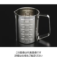 ナリカ ステンレスビーカー 2000mL S75-2161-06 1セット（3個）（直送品）