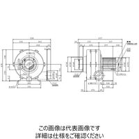 昭和電機 耐圧防爆型電動送風機 MD-U100B