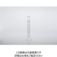 AGCテクノグラス メスシリンダー(IWAKI) 検査済 5mL ガラス 1個 S75-1005-01 1セット(4個)（直送品）