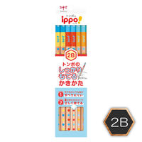 トンボ鉛筆 書き方鉛筆　しっかり持てる六角軸　022Ｂ KB-KG02-2B 2ダース（直送品）