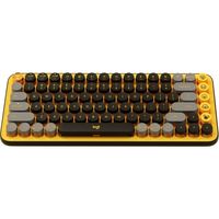 ロジクール POP KEYS メカニカルワイヤレスキーボード イエロー K730YL 1個（直送品）