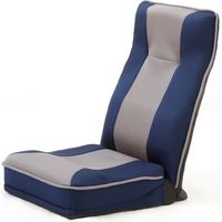 ファミリー・ライフ 整体師さんが推奨する 健康ストレッチ座椅子 ブルー 0375520 1脚（直送品）