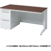 オカムラ アドバンス 片袖机 3段 引出し付 標準 幅1800×奥行800×高さ720mm 3V1TBE