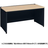 オカムラ アドバンス 平机  引出し付 標準 幅1400×奥行600×高さ720mm 3V2NGH