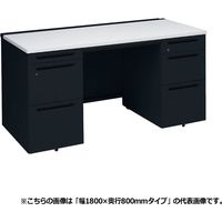 オカムラ アドバンスS 両袖机 左右3段 引出し付 幅1500×奥行800×高さ720mm 3VANBG