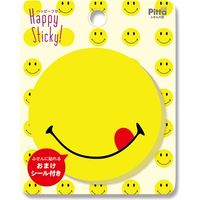 アックスコーポレーション PITTA ハッピーふせん スマイル 007597717 1セット(1冊入×10袋)（直送品）