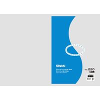 シモジマ スワン ポリエチレン袋 No.220 紐なし 006616140 1セット(100枚入×10袋 合計1000枚)（直送品）