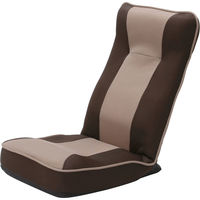ファミリー・ライフ 整体師さんが推奨する健康ストレッチ座椅子 ブラウン 0377520（直送品）