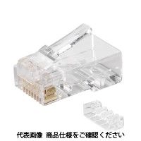 ジェフコム カテゴリー6用モジュラープラグ MJHー808P MJH-808P 1袋(12個)（直送品）