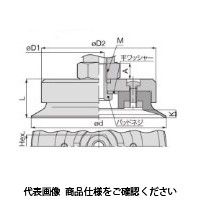 日本ピスコ 真空パッド VP100RFーM10 VP100RF-M10 1個（直送品）