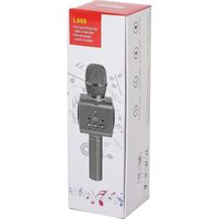 Harmony Partners カラオケマイク 電波法認可品 Bluetooth ワイヤレス ブラック IW-009（直送品）