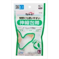 ケアハート 関節にも使いやすい伸縮包帯 L 足・足首 4901957124138 1セット（10個） 玉川衛材（直送品）