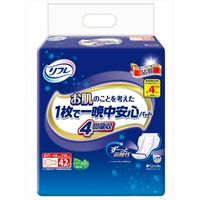 リフレ お肌のことを考えた1枚で一晩中安心パッド 4回吸収 4904585044007 1セット（168枚：42枚×4） リブドゥコーポレーション（直送品）