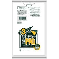 日本サニパック R23 プロシリーズ20L 半透明 4902393240239 1セット（300枚：10枚×30）（直送品）