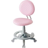 【軒先渡し】コイズミ　JustFitChair（ジャストフィットチェア ファブリック） 学習チェア ハートピンク CDY-295HP 1脚（直送品）