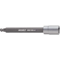 HAZET ボールヘックスソケット(差込角6.35mm) 8501KK-4 1個 828-8496（直送品）