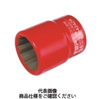 トップ工業（TOP） 絶縁ソケット（差込角12.7mm） S-414ZR 1本（直送品）