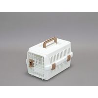 アイリスオーヤマ 犬 猫 ペットキャリー 飛行機可 犬用品 猫用品 超小型犬 5kgまで エアトラベルキャリー ATC-460 ホワイト 1個（直送品）
