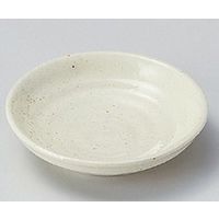 アースモス 美濃焼 小皿 黄粉引3.0皿 (19個入)（直送品）