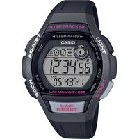 CASIO（カシオ） 女性向け腕時計 SPORTS GEAR(スポーツギア) 歩数計測可能 ブラック LWS-2000H-1AJF 1個（取寄品）