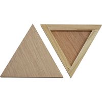 アムス 三角のファブリックパネル 正三角形20cm 380314 1セット（10枚）（直送品）