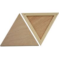 アムス 三角のファブリックパネル 正三角形25cm 380315 1セット（10枚）（直送品）