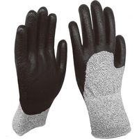 高耐切創性手袋ニトリルナックル #496 福徳産業