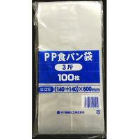 中川製袋化工 PP食パン袋 3斤 S022853 2000枚（100×20）（直送品）