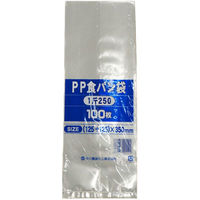 中川製袋化工 PP食パン袋 1斤用250 S022844 4000枚（100×40）（直送品）