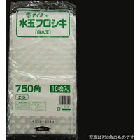 中川製袋化工 水玉フロシキ 900角 白水玉 H066049 500枚（10×50）（直送品）
