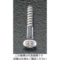 エスコ 4.2x 28mm 木工ビス(ユニクロメッキ/1000本) EA949EB-28 1セット(2000本:1000本×2箱)（直送品）