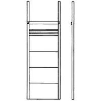 エスコ [EA897ELー20用] 高窓用補助サッシ EA897EL-120 1個（直送品）