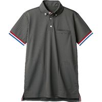 住商モンブラン ポロシャツ 兼用 半袖 チャコールグレー72-470_3L（直送品）