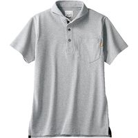 住商モンブラン ポロシャツ 兼用 半袖 グレーOV2511-10_3L（直送品）