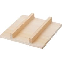 カンダ 木製角セイロ用蓋 二本サン（深型もつ鍋27cm用） 338079（直送品）