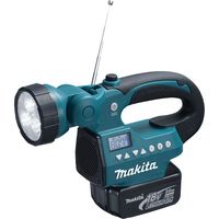 マキタ 充電式ラジオ makita MR050 AM/FMラジオ ライト付き 対応バッテリーDC14.4V / 18V（直送品）