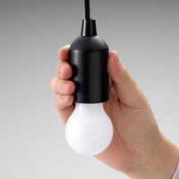 ひっぱり点灯ライト電球色LED ALA4308BKD 旭電機化成（直送品）