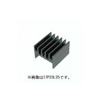 LSIクーラー Pシリーズ TOー220 TOー3P用小型ヒートシンク 17P23L40BA 1個 63-3134-39（直送品）