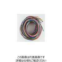 サンコー UL1007AWG24電線(2m×10色入り) UL1007AWG24-2X10 1袋 63-3117-19（直送品）