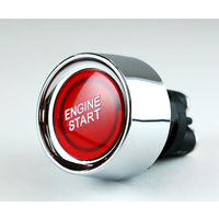Linkman スターターボタンスイッチ（赤色） FE-R1201-RED 1個 63-3055-75（直送品）