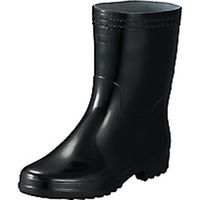 軽快長靴 P-C 黒 24.5cm 福山ゴム工業（直送品）