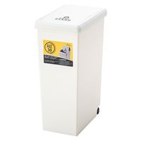 東谷 スライドペール 30L 30L 幅240×奥行370×高さ530mm ホワイト LFS-762WH 1個（直送品）