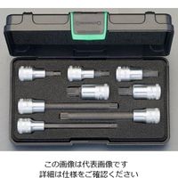 エスコ 1/2”DR/M8ーM14 [XZN]ビットソケット EA617ZP-100 1セット（直送品）