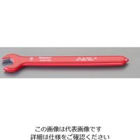 エスコ 13mm 絶縁片口スパナ EA640RA-13 1個（直送品）